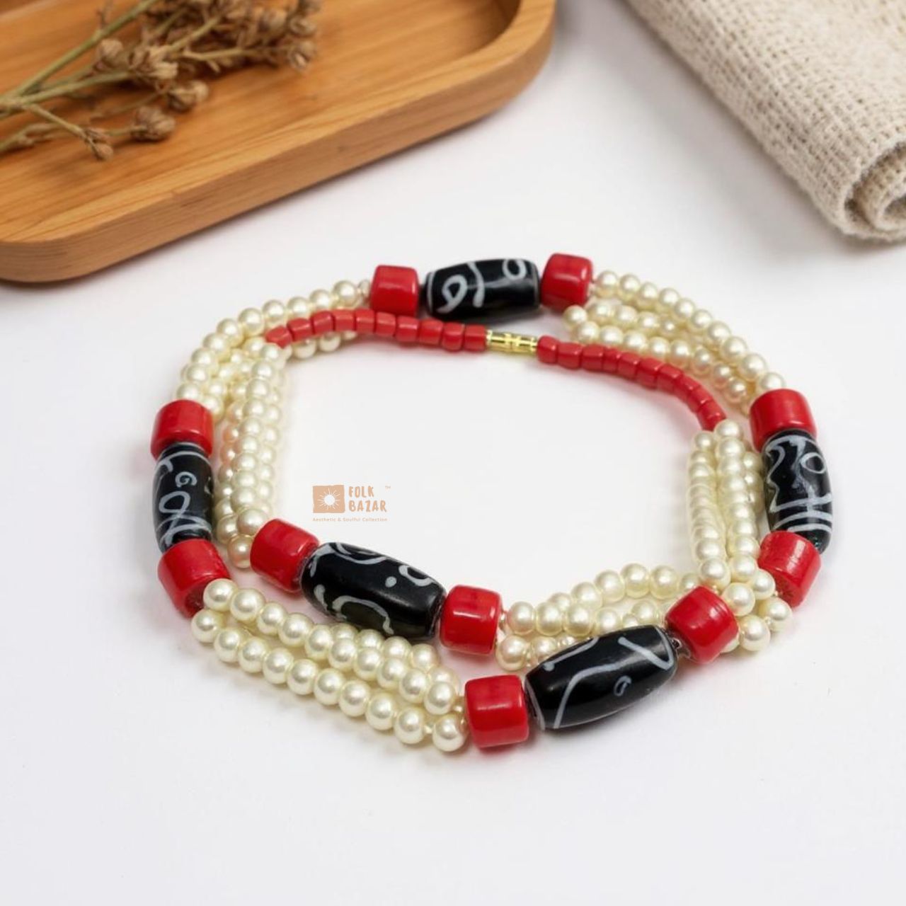 Dzi Beads Necklace